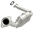 MagnaFlow direct-fit catalytic converter fits 2007-2008 Ford Ranger 3.0L and 2007-2008 Mazda B3000 3.0L driver side 3 inch inlet/outlet stainless steel CARB compliant OBDII 49675