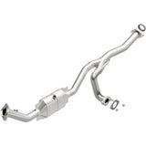 MagnaFlow direct-fit catalytic converter fits 2007-2008 Ford Ranger and Mazda B3000, this and 2007-2009 Ranger 3.0 passenger side passenger side 3 inch inlet/outlet stainless steel