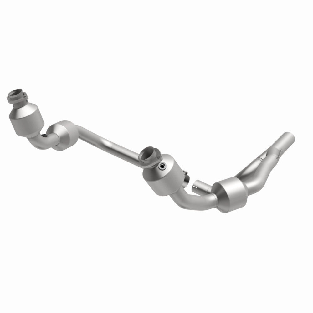 MagnaFlow direct-fit catalytic converter for 2007-2009 Jeep Wrangler 3.8 inch inlet/outlet stainless steel CARB compliant 49689