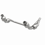 MagnaFlow direct-fit catalytic converter for 2007-2009 Jeep Wrangler 3.8 inch inlet/outlet stainless steel CARB compliant 49689