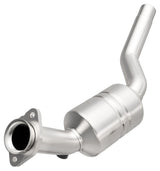 MagnaFlow direct-fit catalytic converter fits 2007-2009 Jaguar XK and Jaguar XKR, this and 2007-2009 XKR 4.2L driver side 4.2L driver side stainless steel CARB compliant OBDII 5195