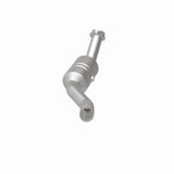MagnaFlow direct-fit catalytic converter fits 2007-2009 Jaguar XK and Jaguar XKR, this and 2007-2009 XKR 4.2L driver side 4.2L driver side stainless steel CARB compliant OBDII 5195