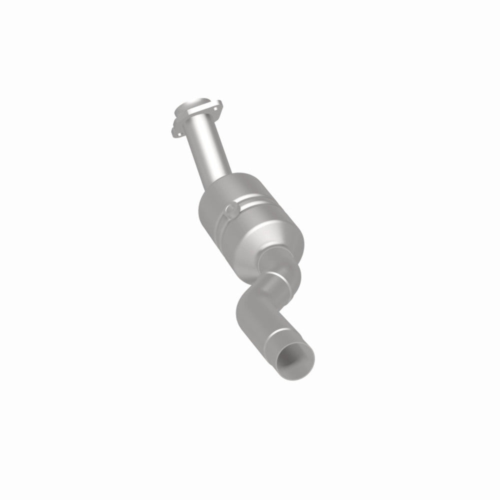MagnaFlow direct-fit catalytic converter fits 2007-2009 Jaguar XK and Jaguar XKR, this and 2007-2009 XKR 4.2L passenger side 4.2L passenger side stainless steel CARB compliant OBDI