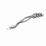 MagnaFlow direct-fit catalytic converter for 2007-2010 Audi 5.2L stainless steel CARB compliant OBDII 51183