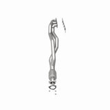 MagnaFlow direct-fit catalytic converter for 2007-2010 Audi 5.2L stainless steel CARB compliant OBDII 51183