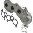 MagnaFlow direct-fit catalytic converter fits 2007-2018 Lexus ES350, 2005-2019 Toyota Avalon, and more, this and 2007-2010 Camry 3.5 passenger side passenger side 3.5 inch inlet/ou