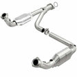 MagnaFlow direct-fit catalytic converter for 2007-2010 Chevy Silverado 2500 stainless steel CARB compliant
