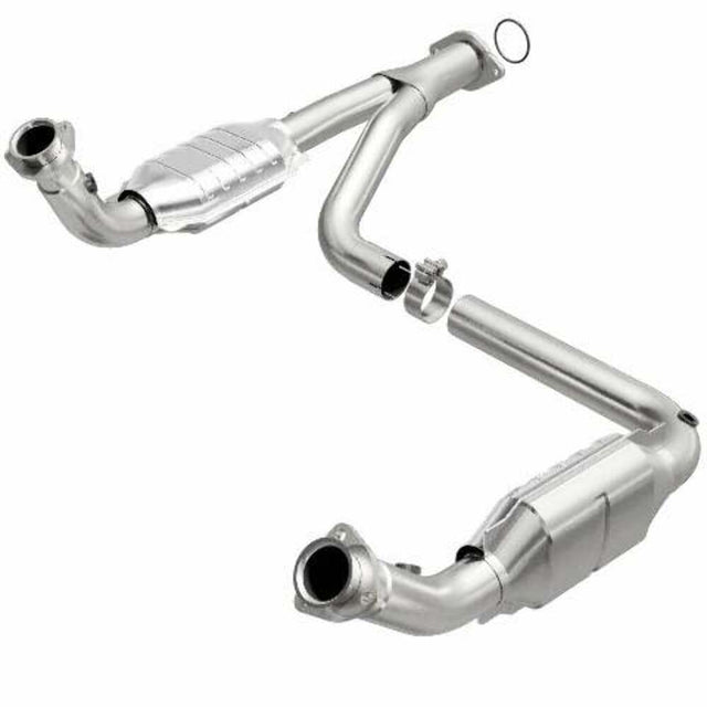 MagnaFlow direct-fit catalytic converter for 2007-2010 Chevy Silverado 2500 stainless steel CARB compliant