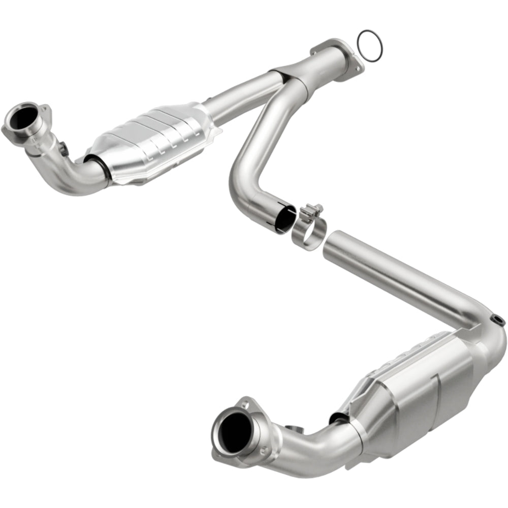 MagnaFlow direct-fit catalytic converter for 2007-2010 Chevy Silverado 2500 stainless steel CARB compliant