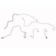 t 07-10 F-250/F-350 Super Duty, 4wd, Front Brake Line Set; S/S TKT0741SS Fine Lines