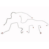 t 07-10 F-250/F-350 Super Duty, 4wd, Front Brake Line Set; S/S TKT0741SS Fine Lines