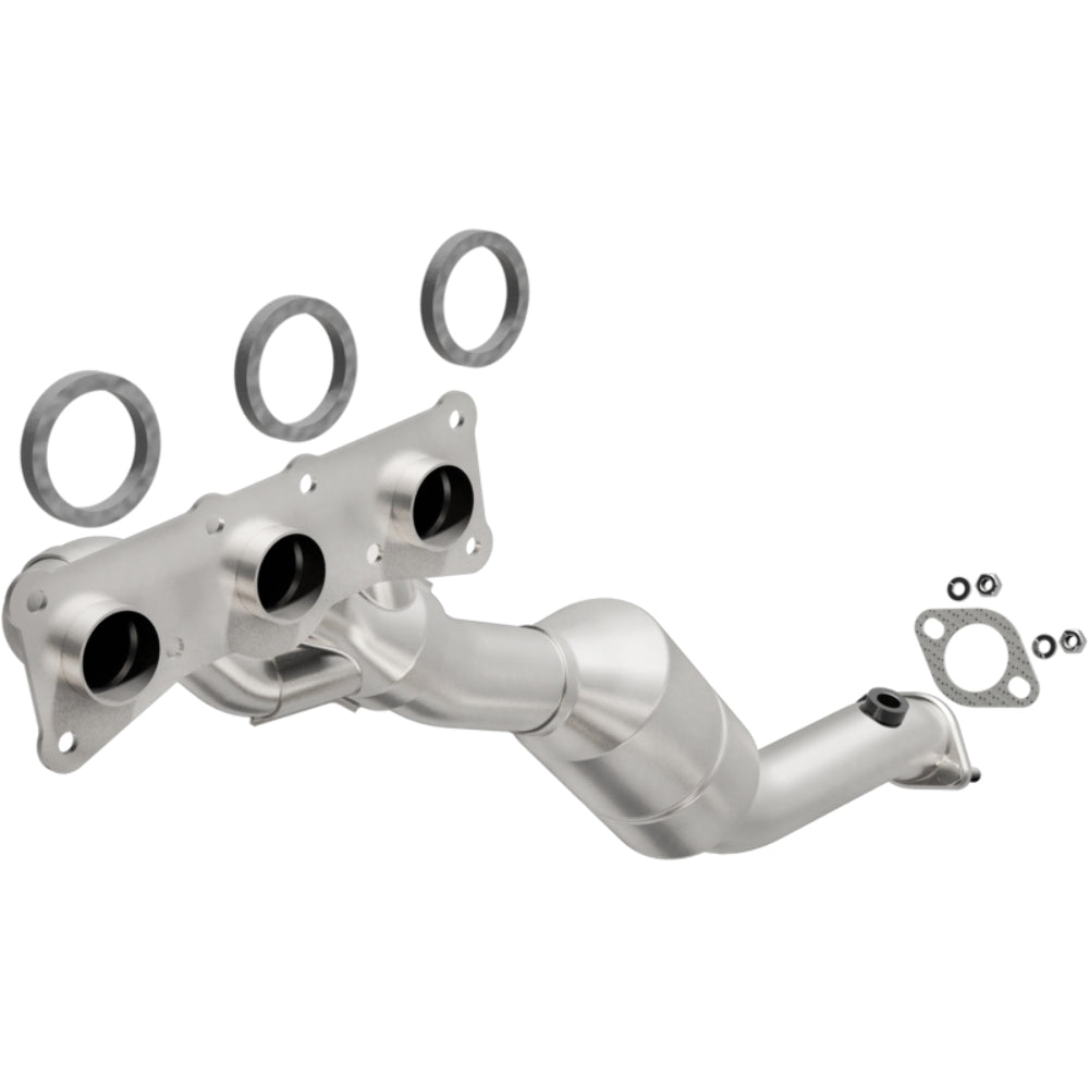 MagnaFlow direct-fit catalytic converter fits 2007-2010 X3 3.0L stainless steel CARB compliant OBDII 51805