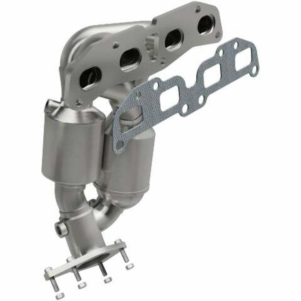 MagnaFlow direct-fit catalytic converter for 2007-2012 Nissan Sentra 2.5L stainless steel CARB compliant OBDII 51591