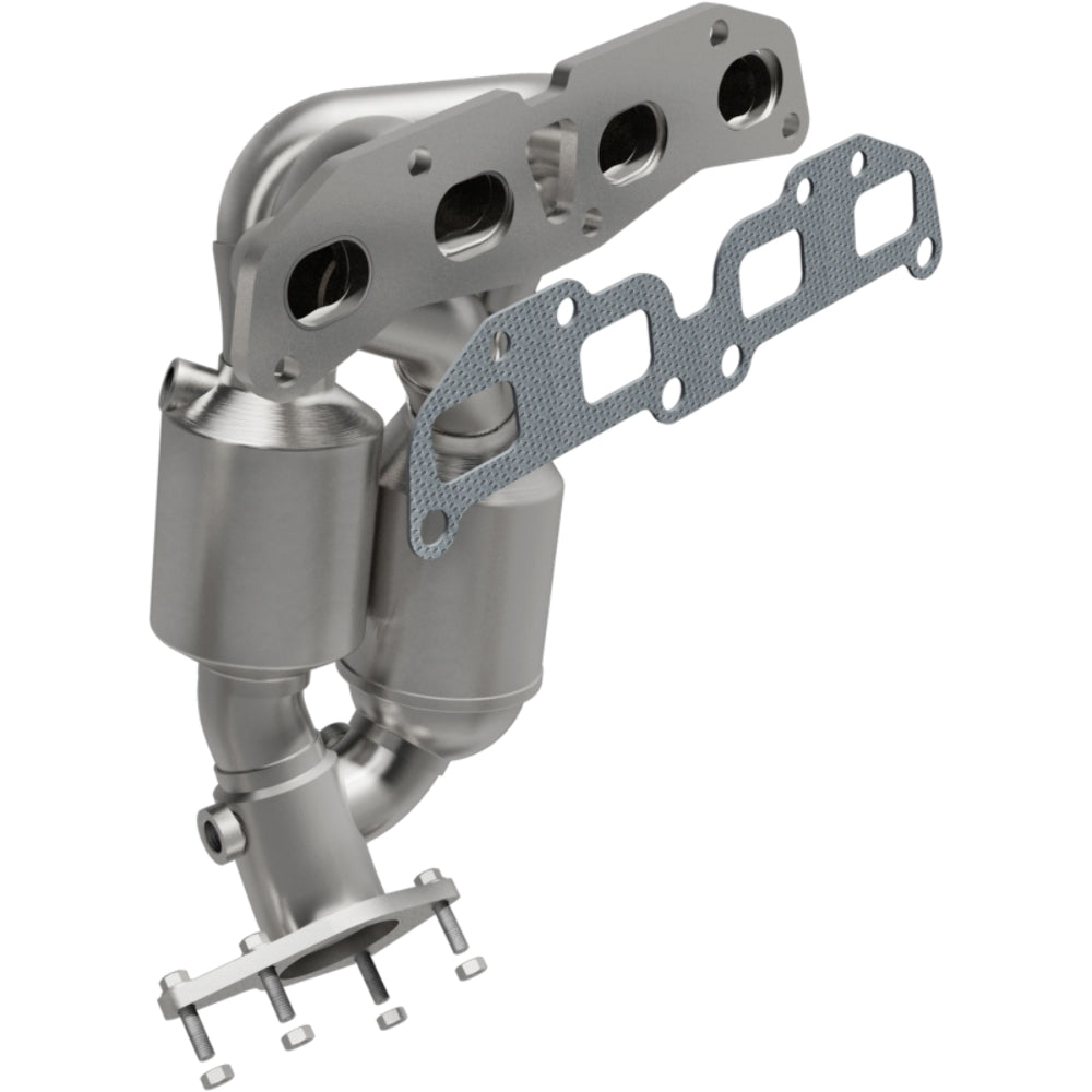 MagnaFlow direct-fit catalytic converter for 2007-2012 Nissan Sentra 2.5L stainless steel CARB compliant OBDII 51591