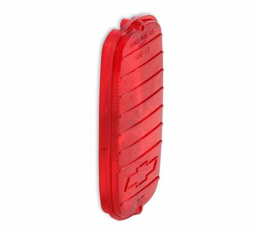 Fits 1960-1966 C/K Series Fleetside Pickup; C/K Tail Lamp Lens - Red 07-135