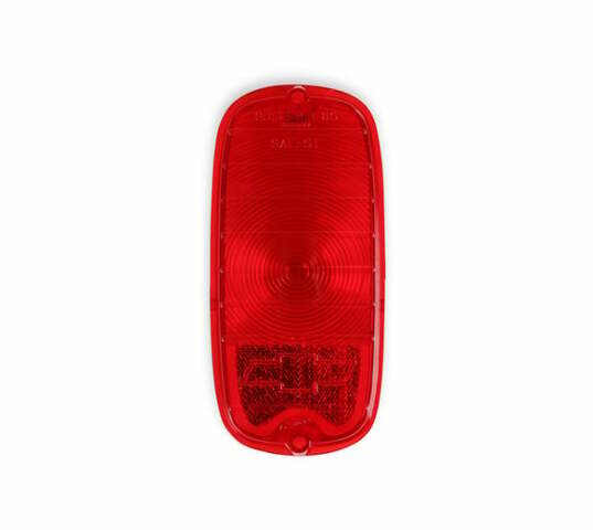 Fits 1960-1966 C/K Series Fleetside Pickup; C/K Tail Lamp Lens - Red 07-135