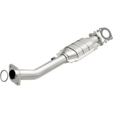 MagnaFlow direct-fit catalytic converter fits 2004-2015 Nissan Titan, 2005-2015 Nissan Armada, and more, this and 07 Titan 5.6L driver side rr 5.6L driver side stainless steel CARB
