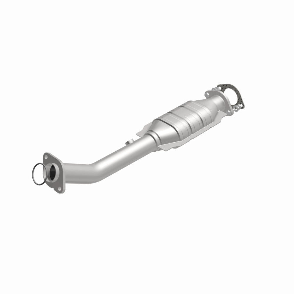 MagnaFlow direct-fit catalytic converter fits 2004-2015 Nissan Titan, 2005-2015 Nissan Armada, and more, this and 07 Titan 5.6L driver side rr 5.6L driver side stainless steel CARB