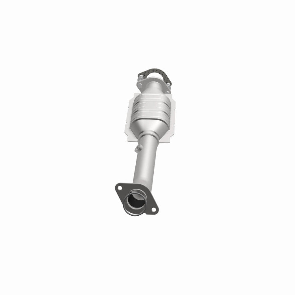 MagnaFlow direct-fit catalytic converter fits 2004-2015 Nissan Titan, 2005-2015 Nissan Armada, and more, this and 07 Titan 5.6L driver side rr 5.6L driver side stainless steel CARB