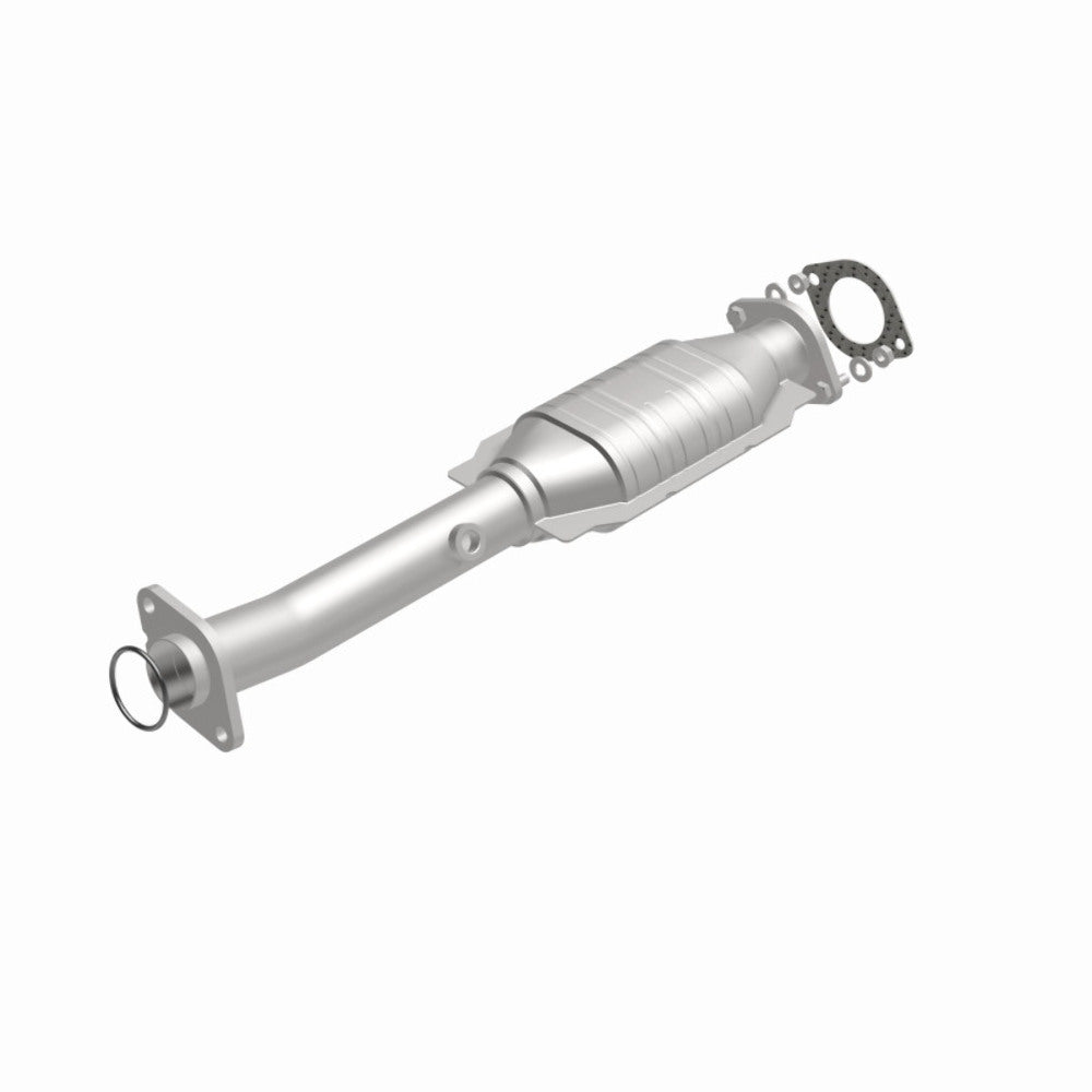 MagnaFlow direct-fit catalytic converter fits 2004-2015 Nissan Titan, 2005-2015 Nissan Armada, and more, this and 07 Titan 5.6L passenger side rr 5.6L passenger side stainless stee