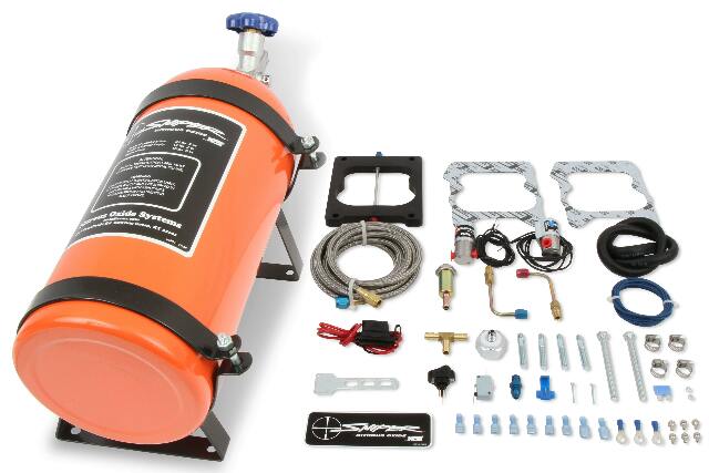 NOS sniper wet nitrous plate kit - quadrajet 195 lb solenoid 07004NOS