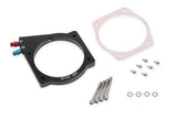 NOS sniper GM 102mm FAST 105mm MSD 4-bolt plate wet nitrous system -4AN 10 lb stainless steel black 07162NOS