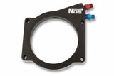 NOS 07163NOS Sniper Wet Nitrous Plate Kit GM LS 90 & 92 mm 4-Bolt Throttle Body
