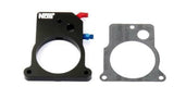 NOS sniper GM 80mm 3-bolt throtle body plate wet nitrous system LS1 LS6 -4AN 10 lb stainless steel black 07164NOS