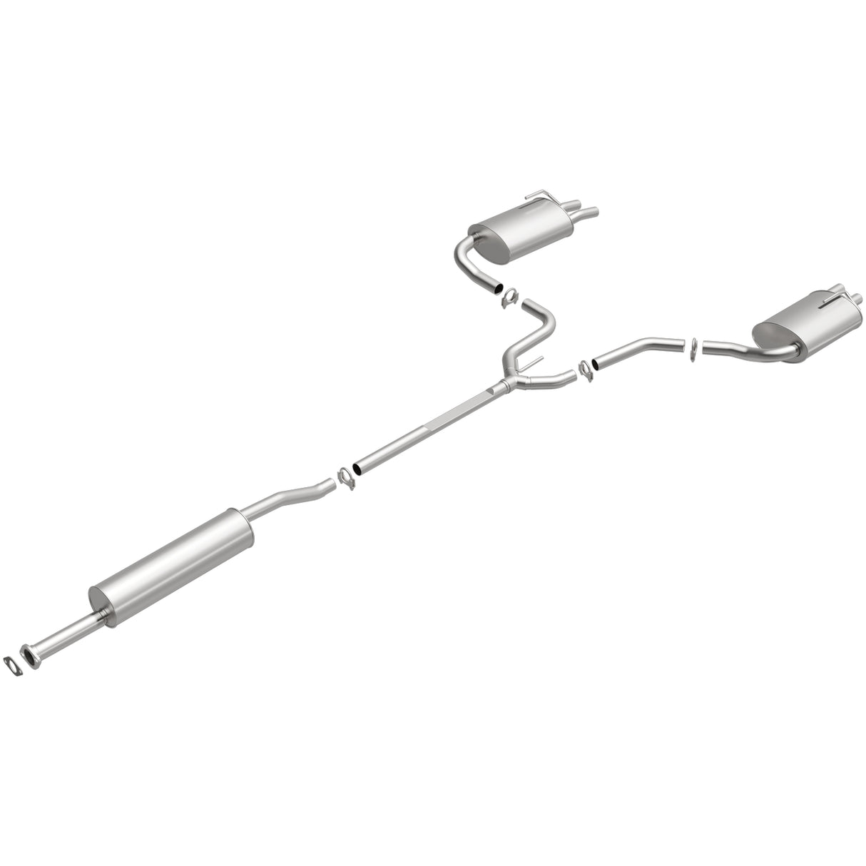 t 2004-2008 Nissan Maxima Direct-Fit Replacement Exhaust System 106-0546 Brexhaust