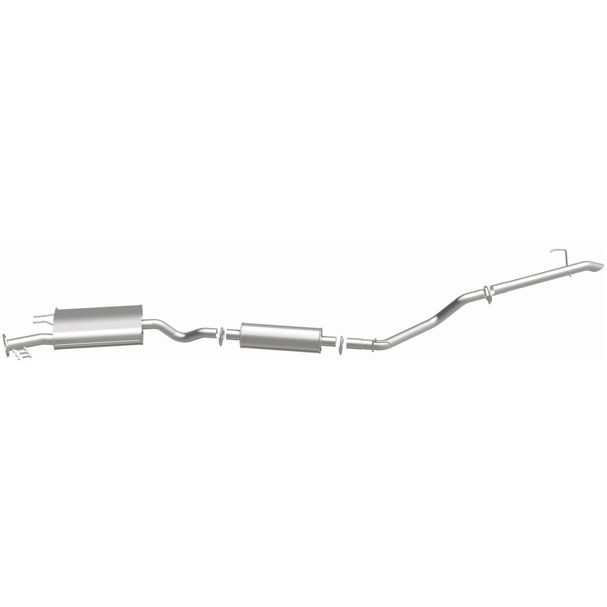 2016-2021 Honda Pilot Direct-Fit Replacement Exhaust System 106-0840 aluminized steel
