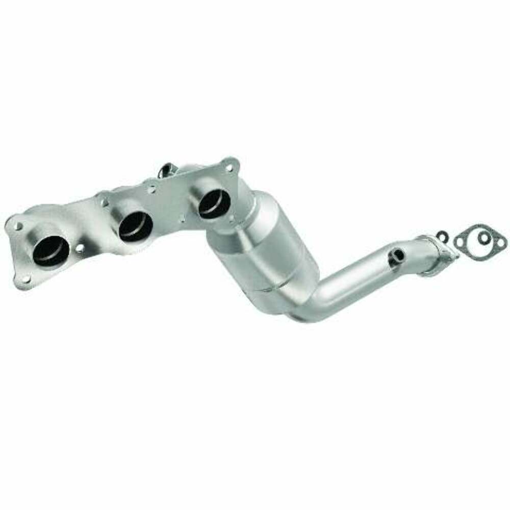 MagnaFlow direct-fit catalytic converter fits 2008-2011 BMW 528i, 2009-2010 BMW 528i xDrive, and more, this and 2008-2009 528i 3.0L Front 3.0L stainless steel CARB compliant OBDII 