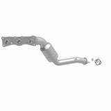 MagnaFlow direct-fit catalytic converter fits 2008-2011 BMW 528i, 2009-2010 BMW 528i xDrive, and more, this and 2008-2009 528i 3.0L Front 3.0L stainless steel CARB compliant OBDII 