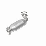 MagnaFlow direct-fit catalytic converter fits 2008-2011 Cadillac CTS, Cadillac STS, and additional vehicles and 2008-2009 Cadi CTS 3.6 passenger side passenger side 3.6 inch inlet/