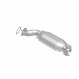MagnaFlow direct-fit catalytic converter fits 2008-2011 Cadillac CTS, Cadillac STS, and additional vehicles and 2008-2009 Cadi CTS 3.6 passenger side passenger side 3.6 inch inlet/