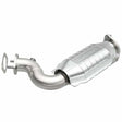 MagnaFlow direct-fit catalytic converter fits 2008-2011 Cadillac CTS, Cadillac STS, and additional vehicles and 2008-2009 Cadi CTS 3.6L driver side 3.6L driver side stainless steel
