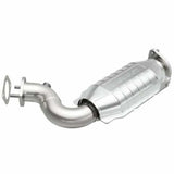 MagnaFlow direct-fit catalytic converter fits 2008-2011 Cadillac CTS, Cadillac STS, and additional vehicles and 2008-2009 Cadi CTS 3.6L driver side 3.6L driver side stainless steel