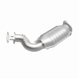 MagnaFlow direct-fit catalytic converter fits 2008-2011 Cadillac CTS, Cadillac STS, and additional vehicles and 2008-2009 Cadi CTS 3.6L driver side 3.6L driver side stainless steel