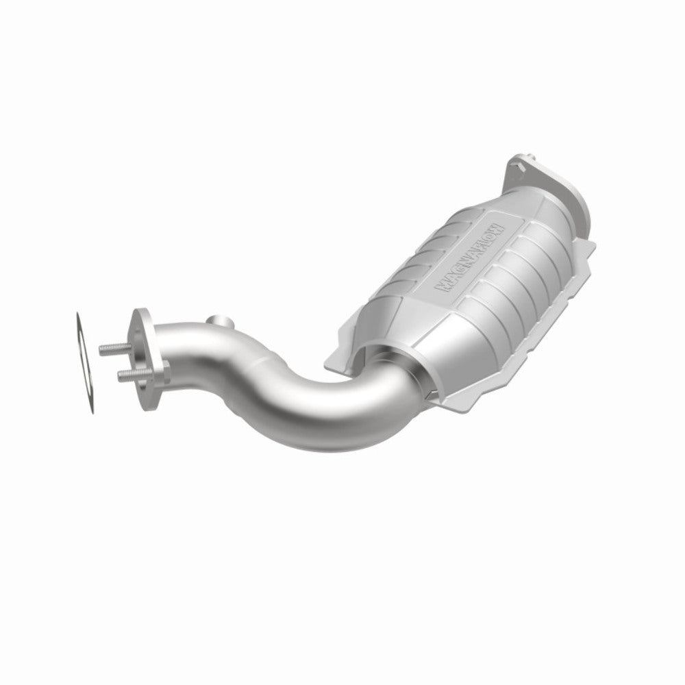 MagnaFlow direct-fit catalytic converter fits 2008-2011 Cadillac CTS, Cadillac STS, and additional vehicles and 2008-2009 Cadi CTS 3.6L driver side 3.6L driver side stainless steel