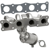 MagnaFlow direct-fit catalytic converter for 2006-2008 Hyundai Optima 2.4L stainless steel Federal EPA compliant OBDII 50708