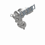 MagnaFlow direct-fit catalytic converter for 2006-2008 Hyundai Optima 2.4L stainless steel Federal EPA compliant OBDII 50708