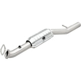MagnaFlow direct-fit catalytic converter fits 2008-2009 Lancer 2.0 2 inch inlet/outlet stainless steel CARB compliant OBDII 49843