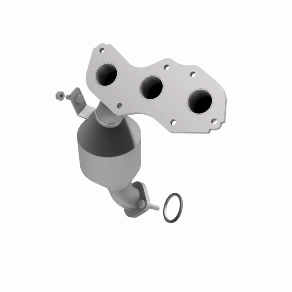MagnaFlow direct-fit catalytic converter fits 2008-2013 Toyota Highlander and 2007-2011 Toyota Sienna, this and 2008-2009 Toy Toyota Highlander 3.5L stainless steel CARB compliant 