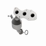 MagnaFlow direct-fit catalytic converter fits 2008-2013 Toyota Highlander and 2007-2011 Toyota Sienna, this and 2008-2009 Toy Toyota Highlander 3.5L stainless steel CARB compliant 