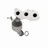 MagnaFlow direct-fit catalytic converter fits 2008-2013 Toyota Highlander and 2007-2011 Toyota Sienna, this and 2008-2009 Toy Toyota Highlander 3.5L stainless steel CARB compliant 