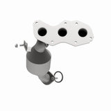 MagnaFlow direct-fit catalytic converter fits 2008-2013 Toyota Highlander and 2007-2011 Toyota Sienna, this and 2008-2009 Toy Toyota Highlander 3.5L stainless steel CARB compliant 