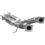 MagnaFlow direct-fit catalytic converter fits 2010-2014 Volvo XC60 and 2008-2009 Volvo XC70. Hardware is included to eliminate the hassle of working with corroded factory parts and