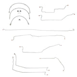 t 08-14 Toyota Tundra Brake Line & Hose Kit 4wd Crew Cab/Short Bed Fine Lines