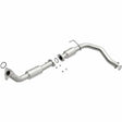 MagnaFlow direct-fit catalytic converter for 2008-2017 Toyota Sequoia 4.6 inch inlet 5.7 inch outlet stainless steel CARB compliant 52559