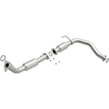MagnaFlow direct-fit catalytic converter for 2008-2017 Toyota Sequoia 4.6 inch inlet 5.7 inch outlet stainless steel CARB compliant 52559