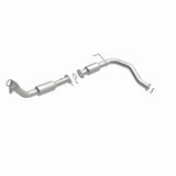 MagnaFlow direct-fit catalytic converter for 2008-2017 Toyota Sequoia 4.6 inch inlet 5.7 inch outlet stainless steel CARB compliant 52559
